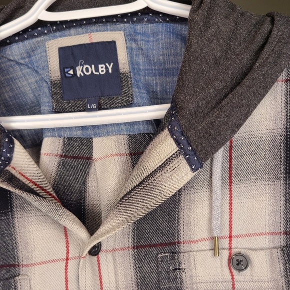 Kolby Plaid Button Up - Picture 3 of 3